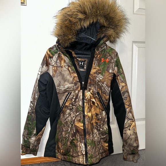 Under Armour Camo Hunting / Snow Siberian Jacket - Picture 2 of 9